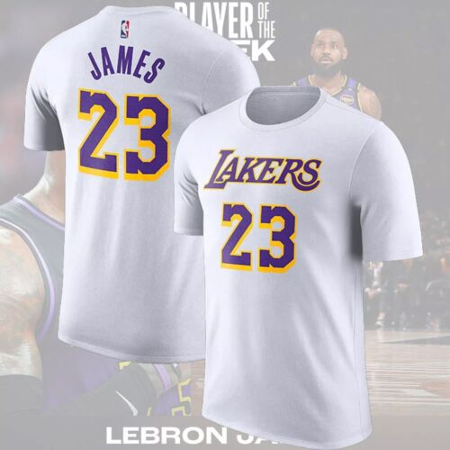SALE! Lebron James #23 Los Angeles Lakers Name & Number FAST SHIPPING for Fans - Picture 2 of 11