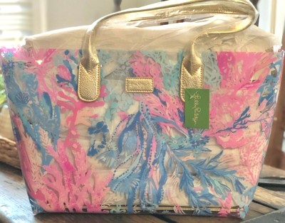 lilly pulitzer clear bolsa
