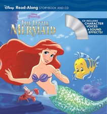 The Little Mermaid Read-Along Storybook and CD - paperback Disney Books