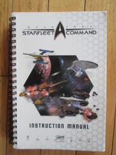 Starfleet Command Instruction Manual Vintage 90s