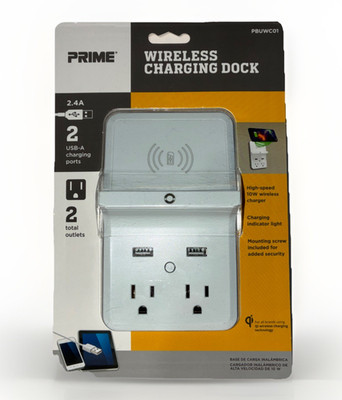 Prime Wireless Charging Dock, Model# PBUWC01