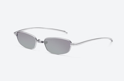 Gentle Monster Riff 02(MSV) Glasses 2025 Bold Silver / Silver