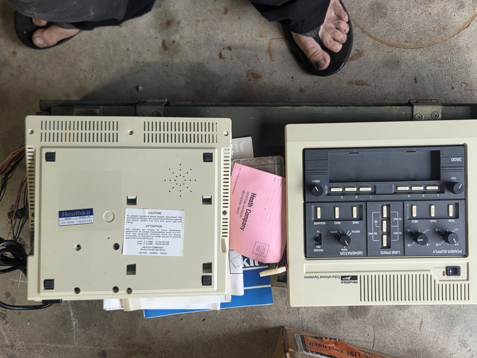 Heathkit ET-3600 Analog Trainer Electronics ET-3600 MPN Heathkit ET-3600 Model