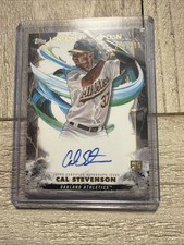 2023 Topps Inception - Base Rookie and Emerging Stars Auto Cal Stevenson /299