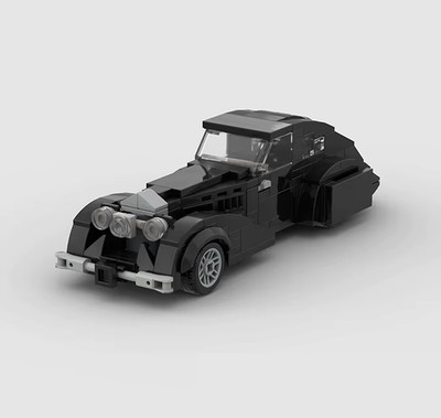 MOC Car Mercedes Benz 540 Classic Building Block Model Kit Toy Gift 214 Pcs
