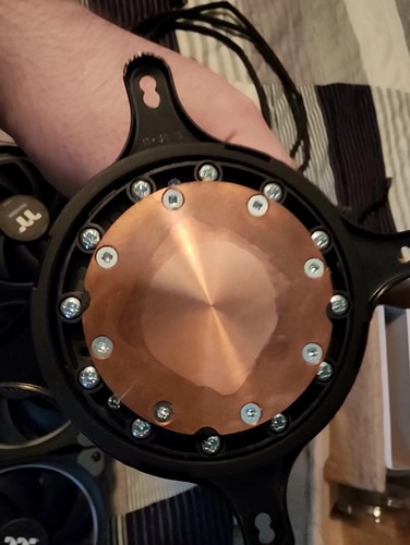 Refroidisseur d'eau pour processeur Thermaltake Floe Riing RGB 360 AIO - Photo 3/4