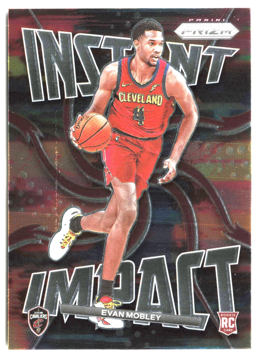 2021-22 Panini Prizm Instant Impact Evan Mobley #10