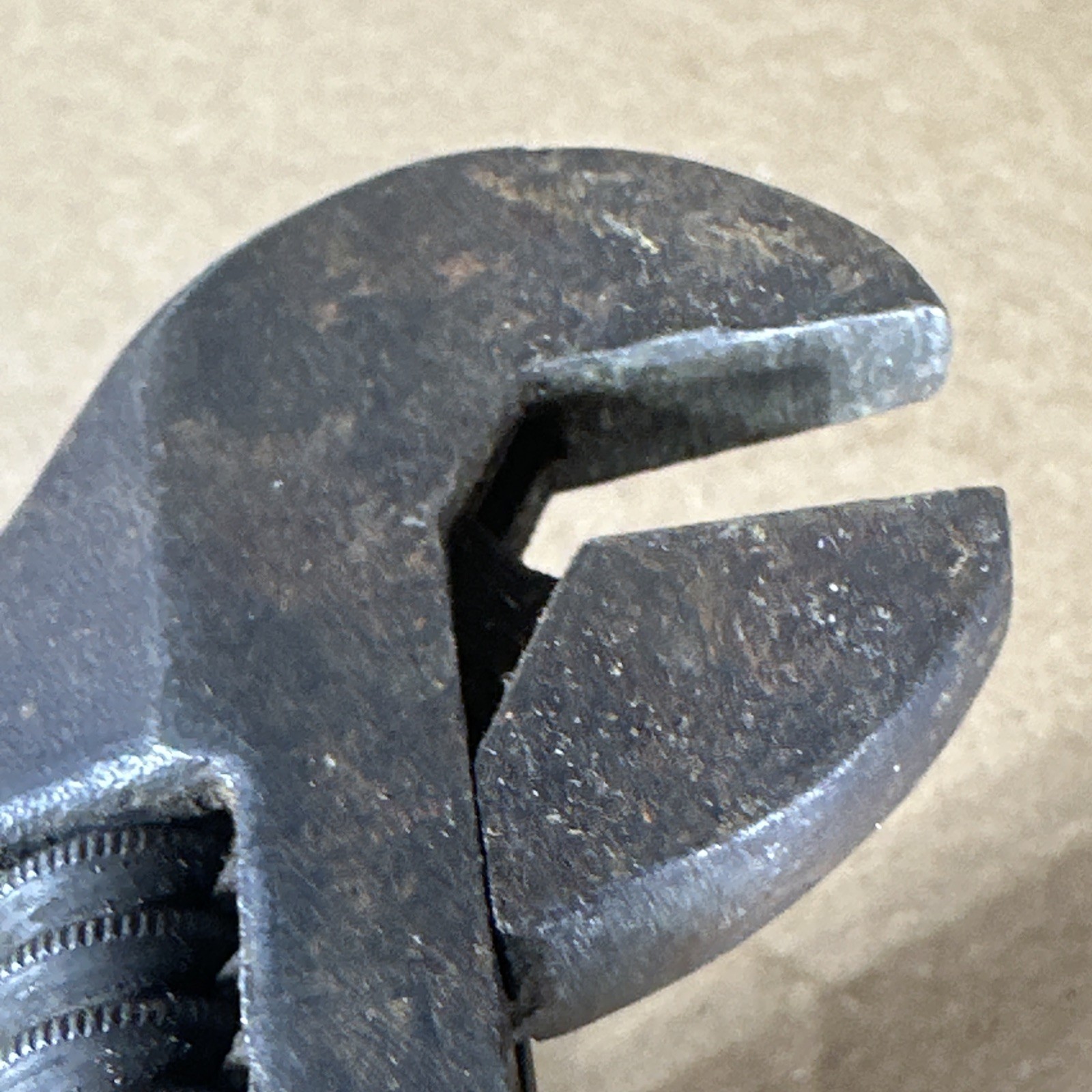 Vintage J.H. Williams & Co. 6” Adjustable Wrench Locking Made In USA