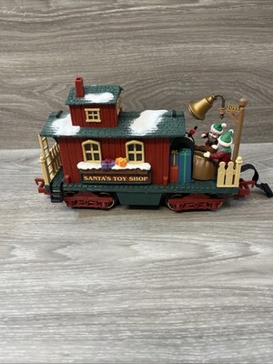 New Bright The Holiday Express Animated Train #384 SANTA'S TOY SHOP (1995) Works