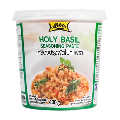 Lobo Würzpaste Holy Basilikum 400g für Pad Kraprao Holy Basil Gerichte