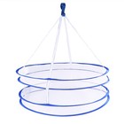 Fruit Drying Rack Hanging Net Clothes Storage Basket for Laundry Dryer
