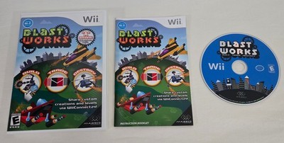 Blast Works Build Trade Destroy Nintendo Wii Used Complete In Box CIB