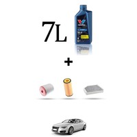 Hoffcar Wartungsset 3 Filter Und 7L ÖL FüR Audi A7 (4GA, 4GF) 3.0 Tfsi 228KW