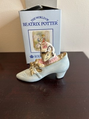 Albert Beatrix Potter Figur ''Die alte Frau, die in einem Schuh lebte'' 1989 Originalverpackt
