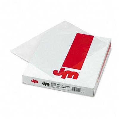 Pendaflex Color Jacs File Jacket - Letter - 8.5'' X 11'' - 50 / Box - Clear