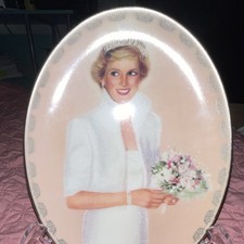 Bradford Exchange Queen of Our Hearts Diana Limited Edition Collector Plate