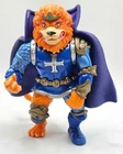 Vintage TMNT King Lionheart Action Figure 1992 Playmates Toys Ninja Turtles Cape