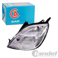 Alkar H4 Scheinwerfer +LWR-MOTOR Links Passend FüR Ford Fiesta | 2741387