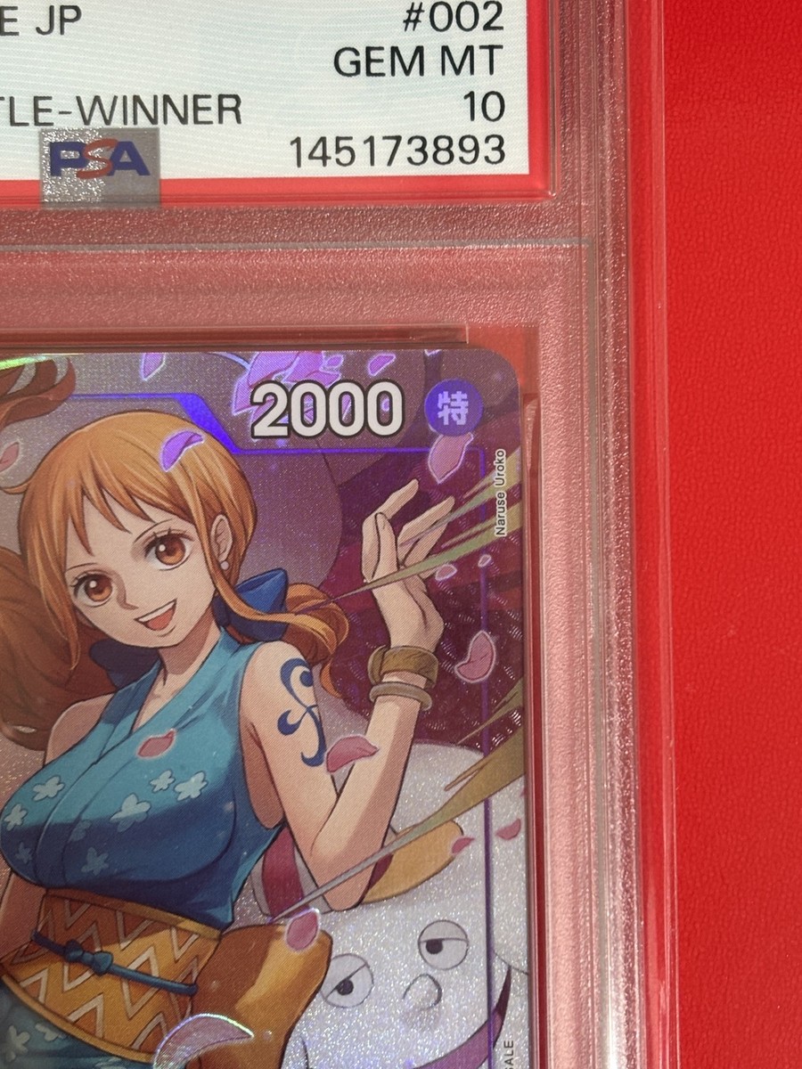 2025 PSA 10 Onami O-nami Nami ST18-002 8 Packs Battle Winner One
