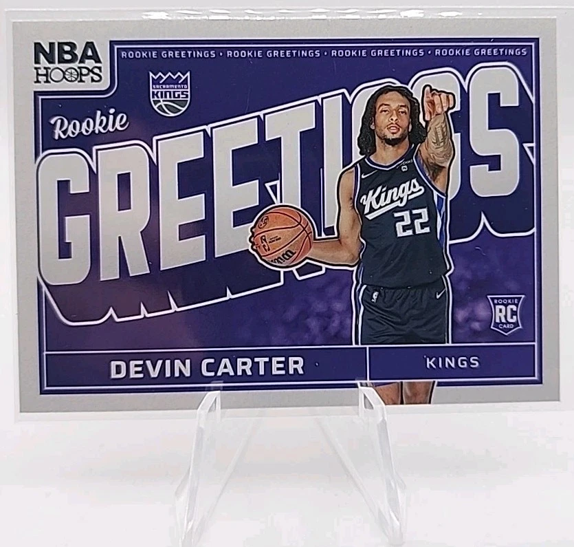 Devin Carter trading card
