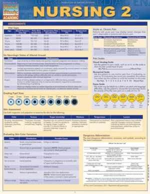 Nursing 2 (Quick Study: Academic) - Pamphlet, by BarCharts Inc. - Good