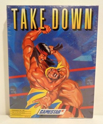 Take Down COMMODORE 64/128 C64 Video Game Gamestar NEW SEALED BIG BOX PC
