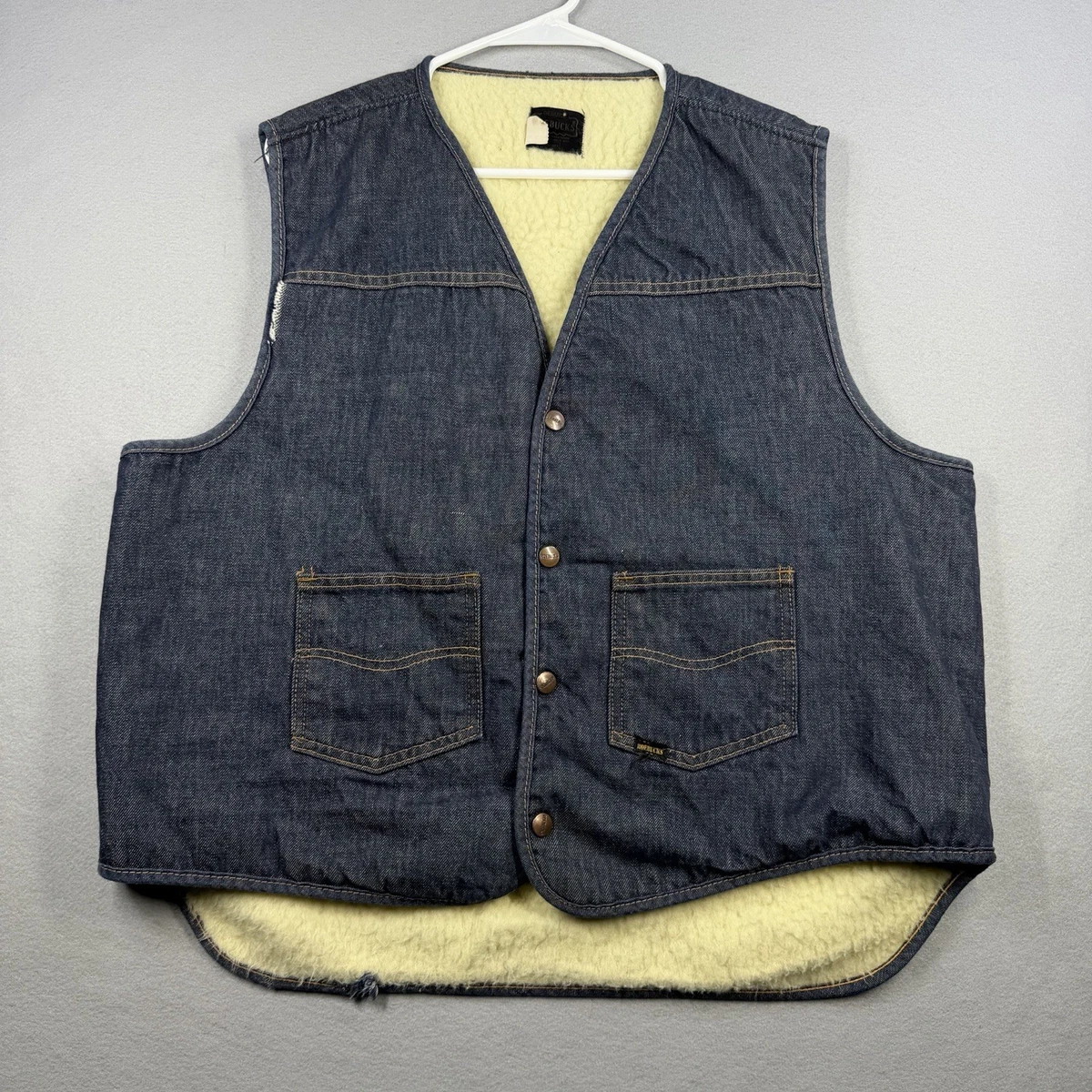 Sears Denim Vests for Men for Sale | Shop New & Used | eBay