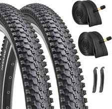 Hycline 2-pack Mountain Bike Tires Set 24x1.95 Inch Folding Bicycle Tires Tubes Hycline 2-pack Mountain Bike Tires Set 24x1.95 Inch Folding Bicycle Tires Tubes