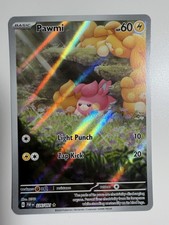 Pawmi IR 226/091 SV: Illustrazione Destino Paldeo Rara Carta Pokemon Holo NM