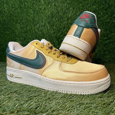 Nike Air Force 1 Low iD By Nigel Sylvester Gold Size 12.5 Sneakers BQ3626-992