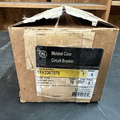 GE SHUNT TRIP (NEW IN BOX) TFK236T070