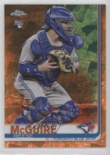 2019 Topps Chrome Sapphire Edition Orange 25/25 Reese McGuire #442 7c5