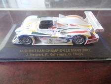 2001 Le Mans Audi R8 Team Champion IXO Models 1/43 Scale LMM003