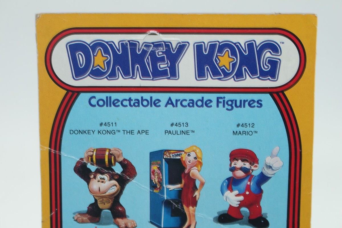 Super Mario 1981 Donkey Kong Coleco RARE Vintage Nintendo HTF 1980