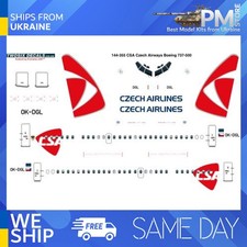 26decals 144-355 1144 Csa New Boeing 737-500 Laser Decal 26decals 144-355 1144 Csa New Boeing 737-500 Laser Decal