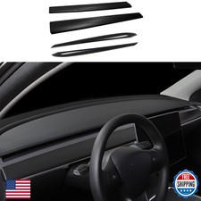 Dash Wrap Front Door Panel Trim for Tesla Model 3/Y 2020-2023