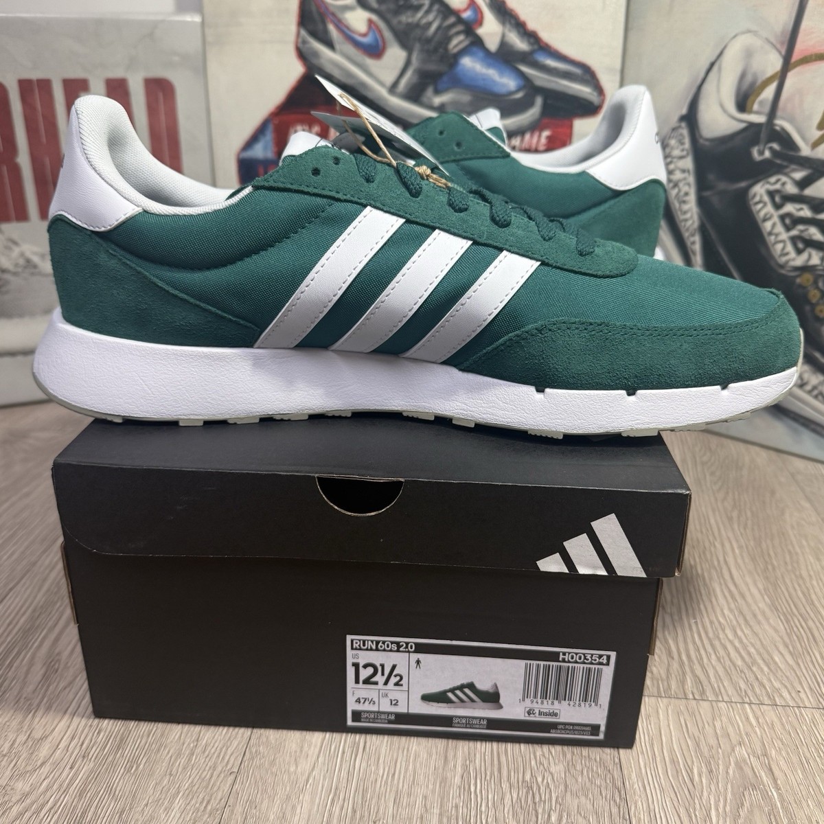 New with box adidas men Run 60s 2.0 Shoes size 11.5 adidas men Run 60s 2.0 Shoes | eBay main image 2