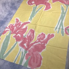 Acuarela Mod Tela Vintage 1 Panel Muestra 34W X 26L Años 70