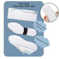 2x Shoe Sole Anti-Wear Pads,Silent NonSlip Forefoot Flats For Sneakers  I4S5