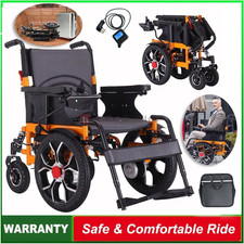 20 Miles Range Electric Wheelchairs for Adults, 500W Dual 12AH Lithium Batteries