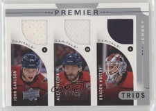 2017 Premier Trios 3/75 John Carlson Alex Ovechkin Alexander Braden Holtby 4p5