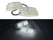 2 x 12-24V LED Begrenzungsleuchten Front 2x Wei&szlig; Klar LKW Trailer Van