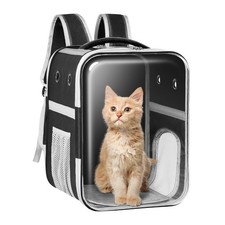 Clear Cat Backpack Carrier Dog and Cats Backpack Bubble, Space Capsule Cat Ba...