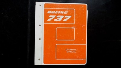 Boeing 737 Overhaul Manual Volume 30 Part No 36-17379 1970 Aircraft