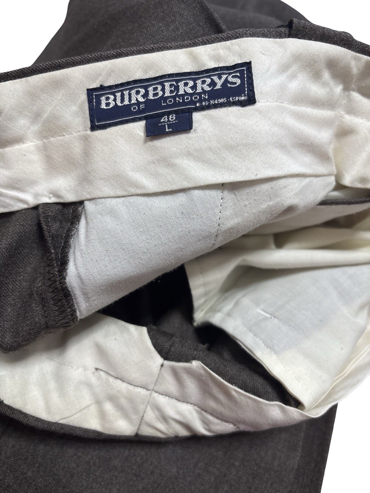 Burberry of London Mens Trousers Size 48 Brown Excellent Condition image 7