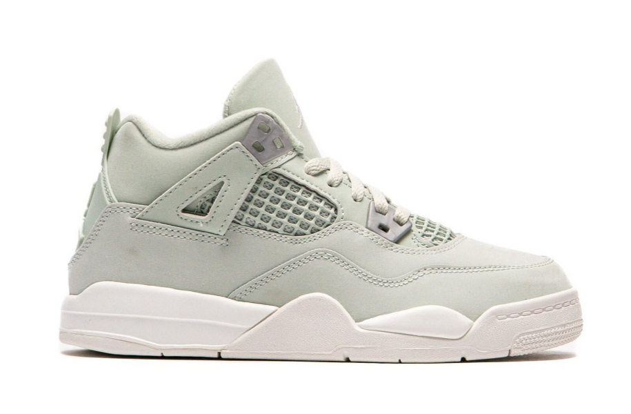 Nike Air Jordan 4 Retro Seafoam Sail HV4385-003 Preschool's Size