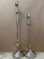 Brutalist Aluminum Candlestick Holder designed by Gunther Lambert, Germany 1970s