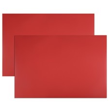 2Pcs Dry Erase Magnetic Strip 11.7"x8" Sheet Labels Stickers Red