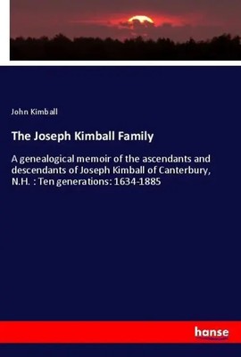 John Kimball | The Joseph Kimball Family | Taschenbuch | Englisch (2018)