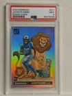 JAHMYR GIBBS DOWNTOWN 2023 Donruss Rookie SSP CASE HIT RC Detroit Lions PSA 9